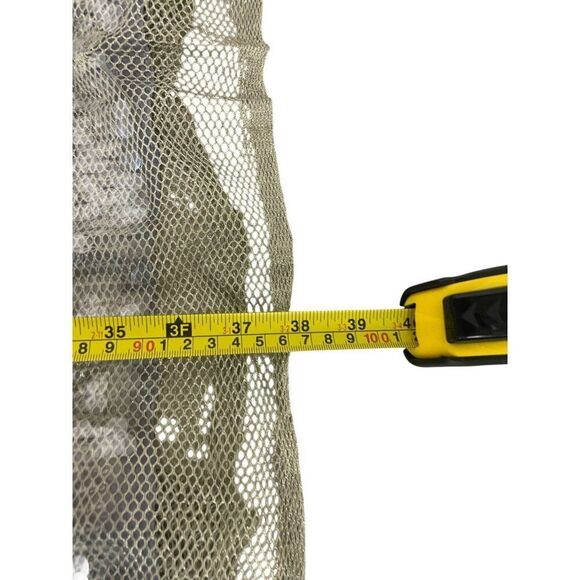 Zara Womens Dress Small S Maxi Sequined Mesh Sleeveless silver 9001/173 NWT - Picture 16 of 16